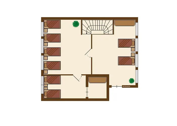 Apartmán Large 145 Qm And 5 Bedrooms With Roof Terrace In Centrally Located 1 To 14 Guests *