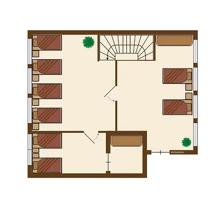 Apartment Large 155 Qm And 5 Bedrooms With Roof Terrace In Centrally Located 1 To 14 Guests *